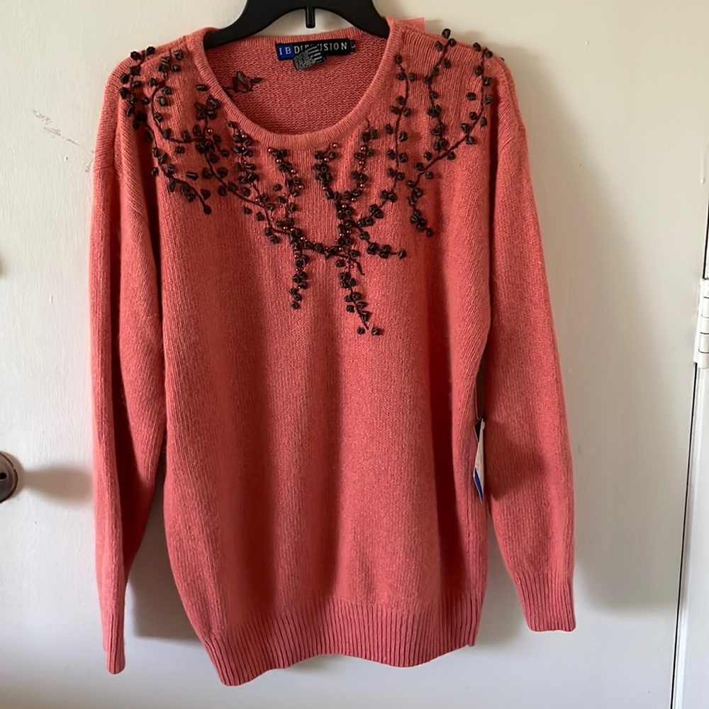 Embroidered sweater